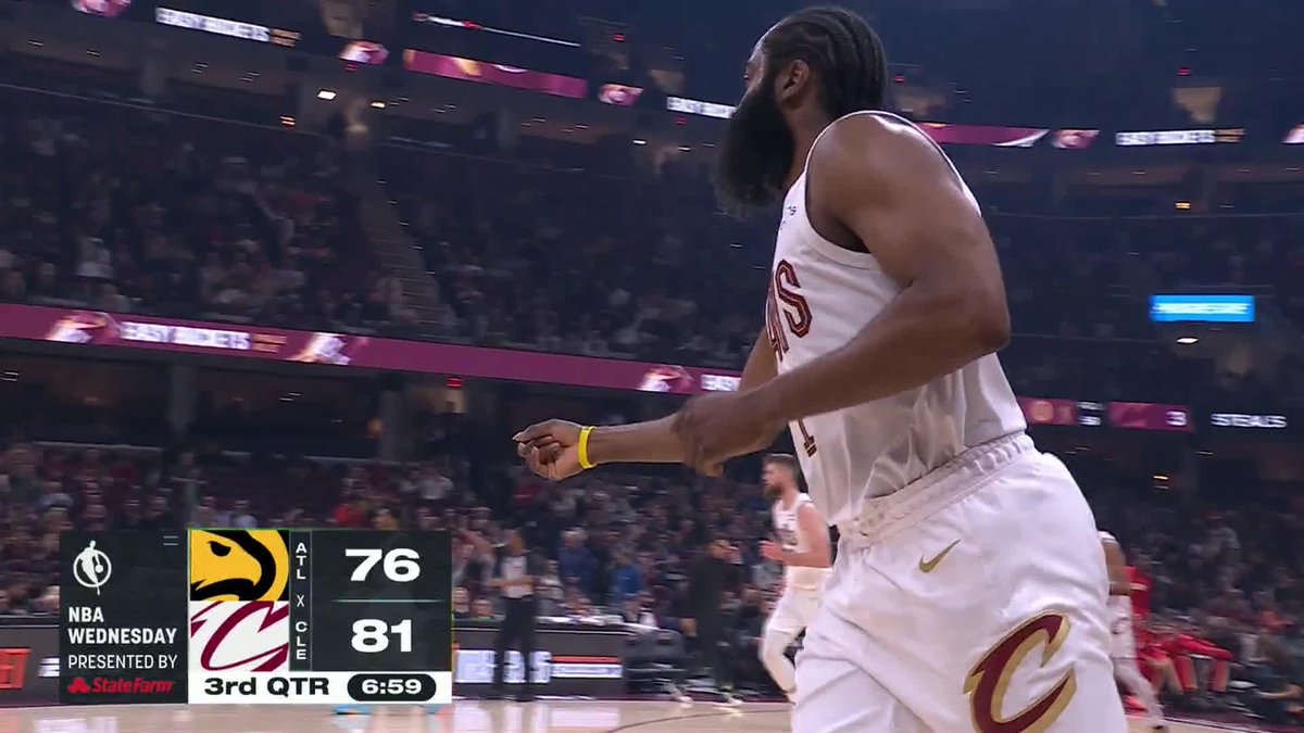 James Harden cookin' in Cleveland 🔥 Hawks-Cavs | ESPN, ESPN App