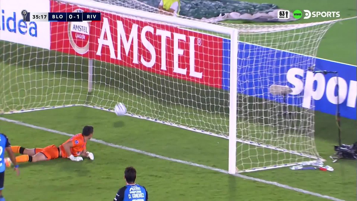 🔥🇦🇷 GRAN JUGADA DE RIVER Y DRIUSSI PARA EL 1-0 DE RIVER, CON UNO MENOS EN BOLIVIA.