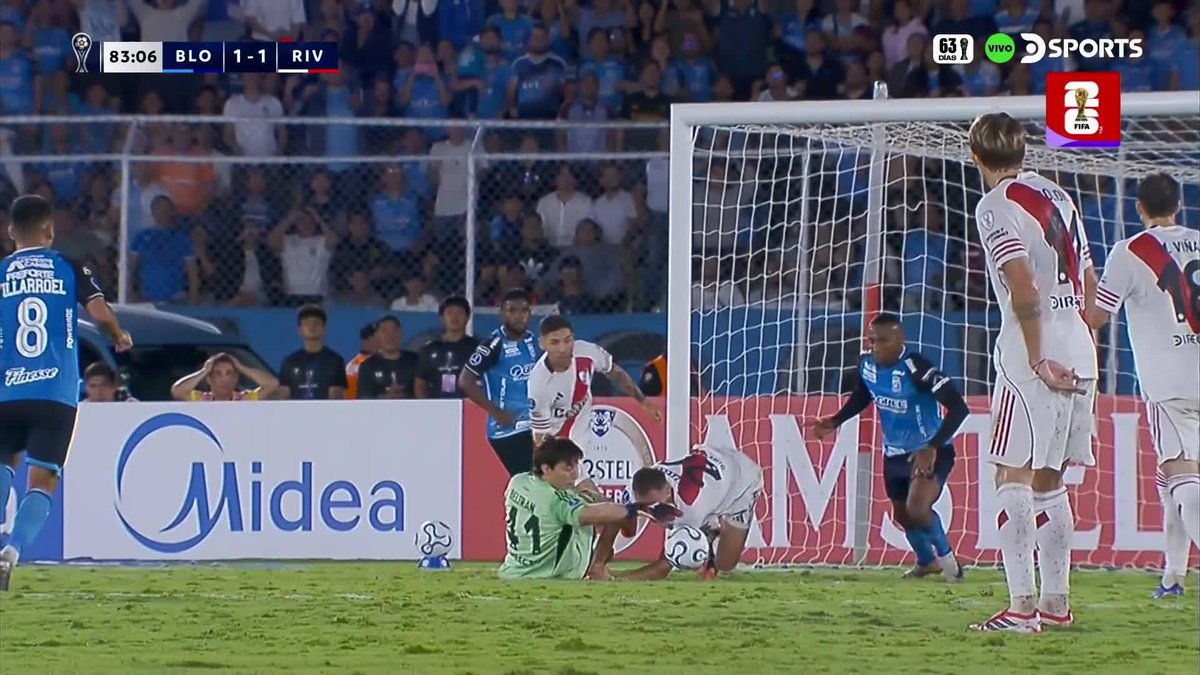 La diferencia de cuando tenés un arquero que está para atajar y otro que le patean una vez después de 3 meses y es gol