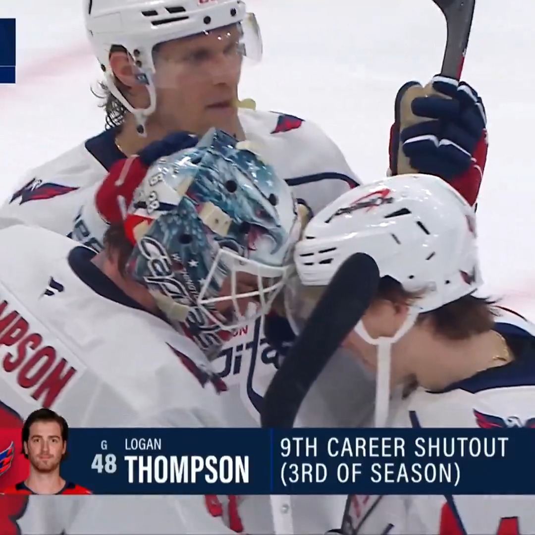 LOGAN THOMPSON SHUTOUT HUGS