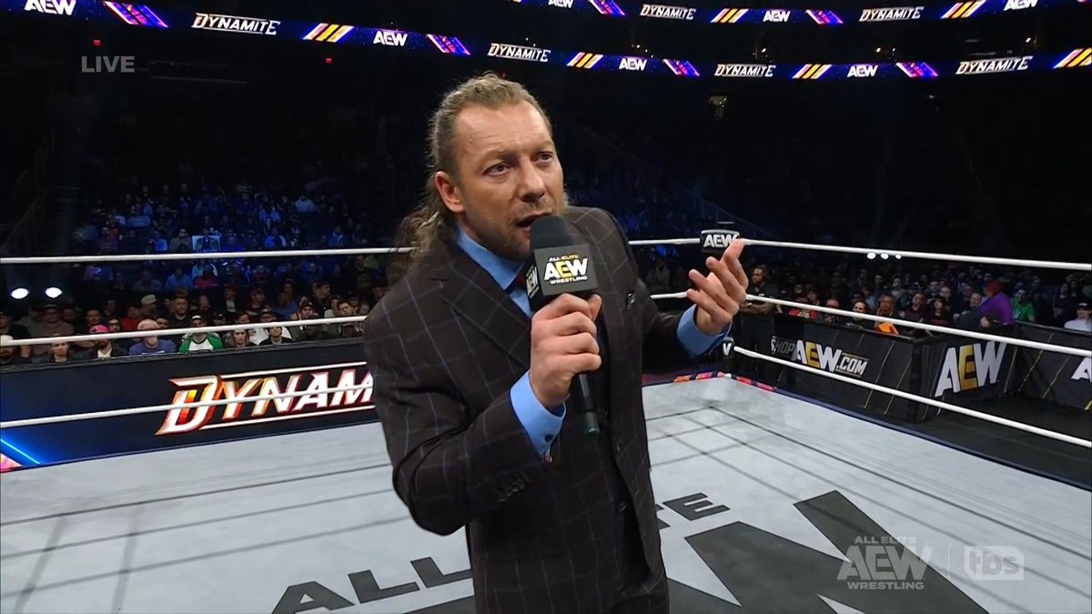 They lie on this man’s ability on the mic every day man. #AEW #AEWDynamite