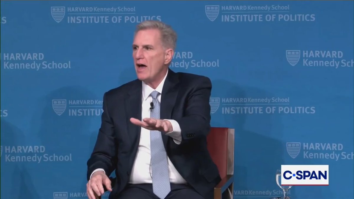 Former Kevin McCarthy on Trump & Iran: "He will negotiate tough where he will threaten everything, and nobody knows where he's gonna go... it's unconventional, we may not be used to it... But if it denies them from having a nuclear weapon, I think it would be pretty good."