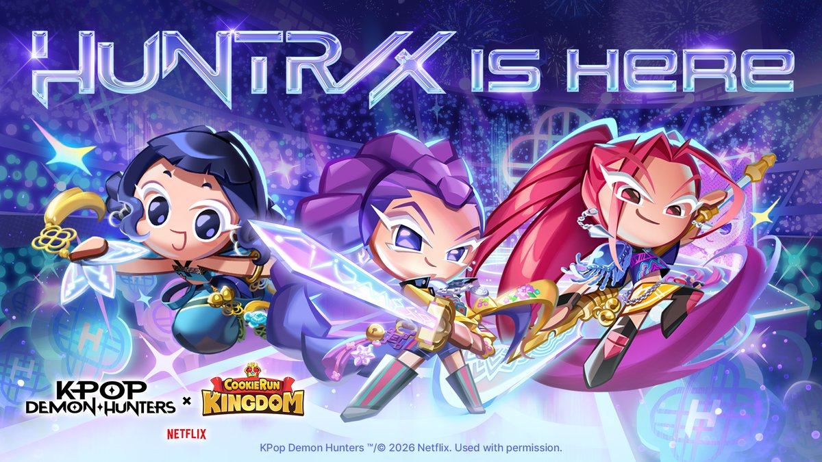 ✨HUNTR/X IS HERE! KPop Demon Hunters x CookieRun: Kingdom✨ Time to make memories in CookieRun: Kingdom!🩷 ⭐Meet KPop Demon Hunters Cookies: #KPopDemonHuntersXCookieRunKingdom #CookieRunKingdom #KPopDemonHunters
