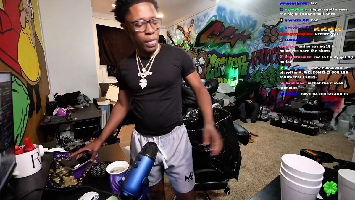 Reggie wasn’t lying when he said that he’s been sipping lean 💔