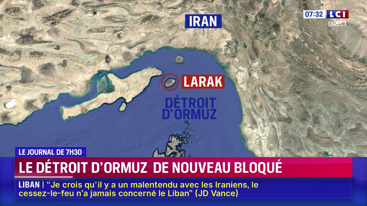 Le détroit d'Ormuz de nouveau bloqué La relance de la circulation maritime dans le détroit d'Ormuz, voie stratégique d'approvisionnement mondial en hydrocarbures, est un des points d'achoppement au coeur des négociations