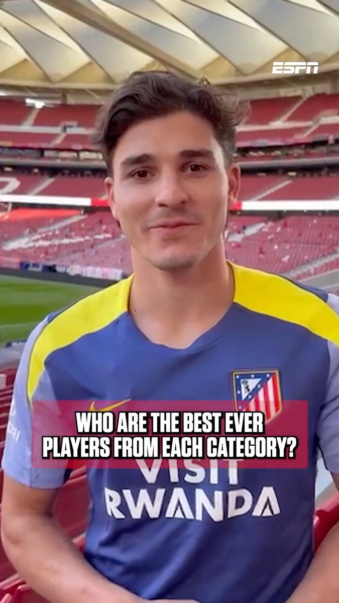 That time Julian Alvarez named the best ever in these categories 👀🐐