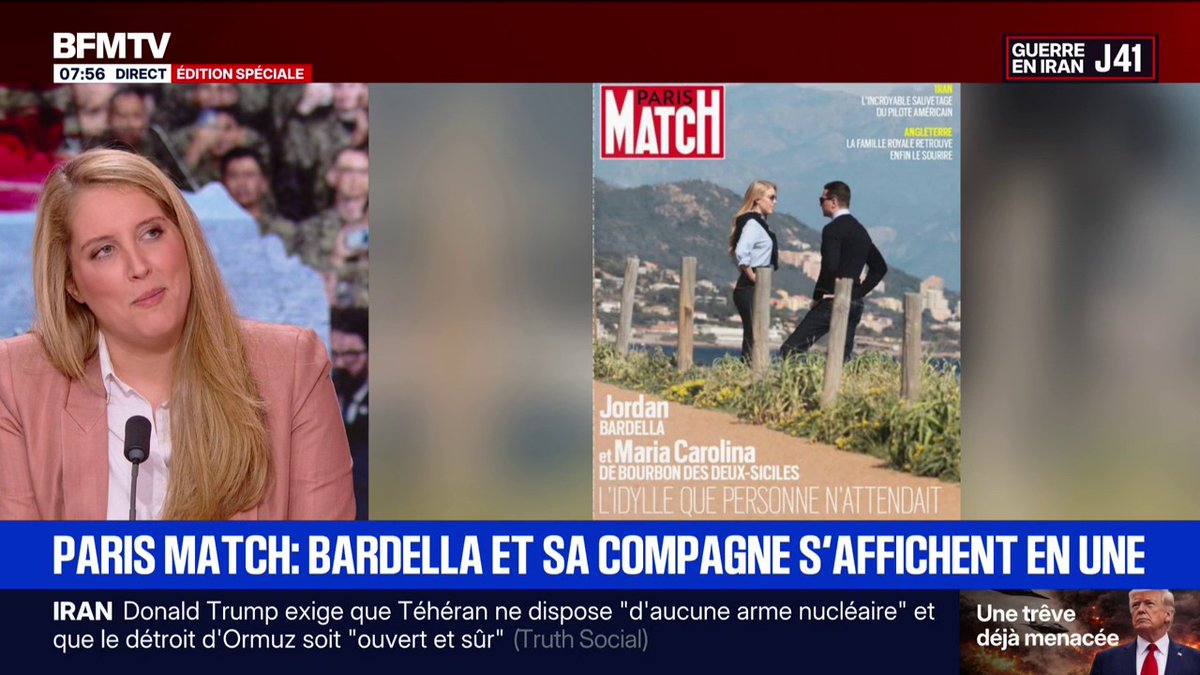Jordan Bardella officialise sa relation avec la princesse Maria Carolina de Bourbon des Deux-Siciles ➡️ Un coup de communication juste avant le début de la campagne présidentielle?
