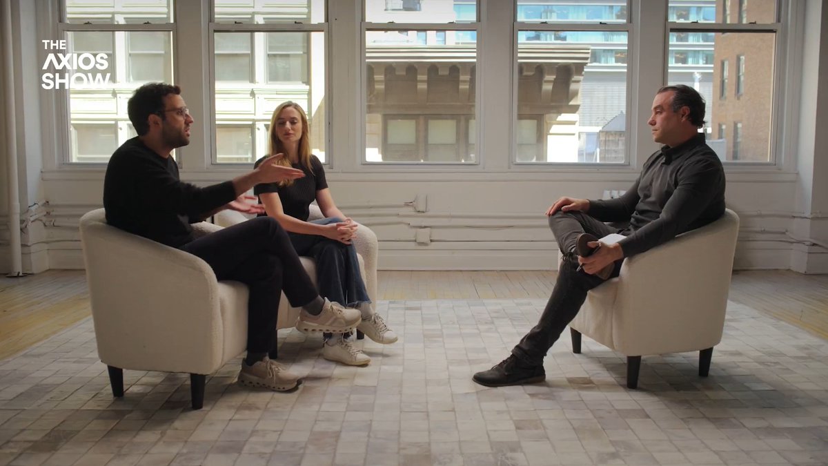 🔮 WATCH: Kalshi founders Tarek Mansour and Luana Lopes Lara join Dan Primack on a new episode of THE AXIOS SHOW. They cover: • How to root out insider traders • What makes prediction markets different from gambling • The Trump family and the upcoming midterms