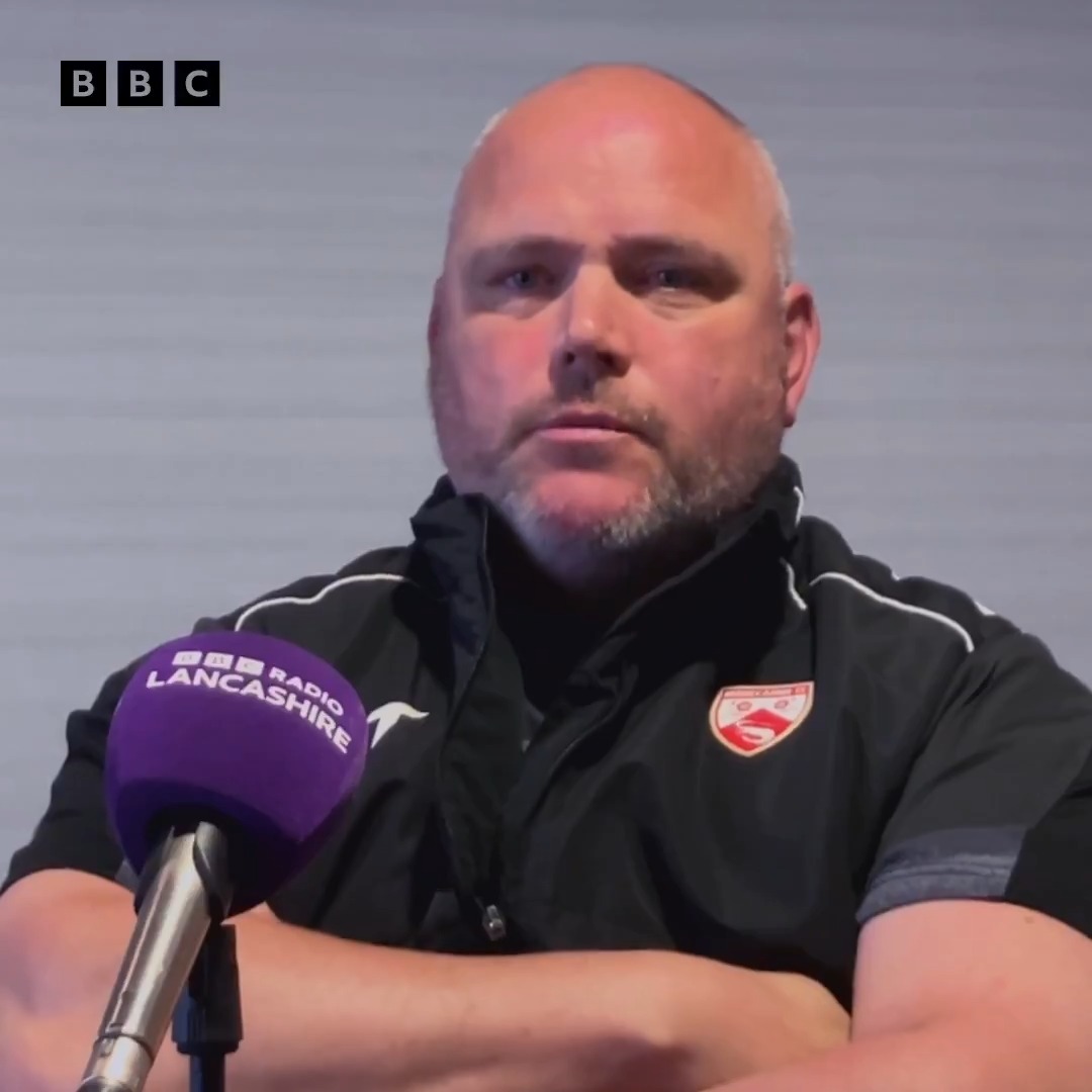 🔴 "(Reporter) Do you wish you'd got the [manager's] job a little bit earlier?" "Probably, yeah... Everyone's got to stick together, no matter what happens. We need the fans supporting the club more than ever." #Morecambe boss Jim Bentley #uts | #bbcfootball | #nonleague
