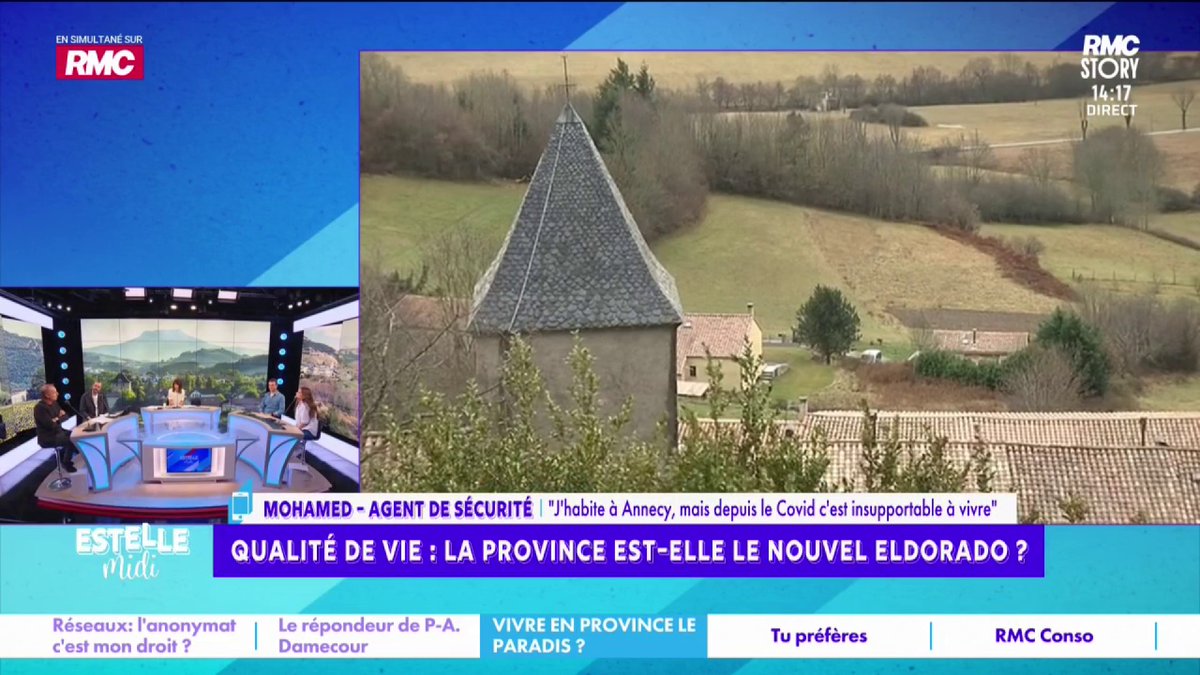 🏡 Qualité de vie : la province est-elle le nouvel eldorado ? 📞 Mohamed : "On envisage de quitter Annecy car ça devient invivable, trop de monde ! Il y a trop de gens qui quittent la région parisienne et qui viennent... 2h de stationnement, c'est 50€ ! On est à 10 000€ le m2"