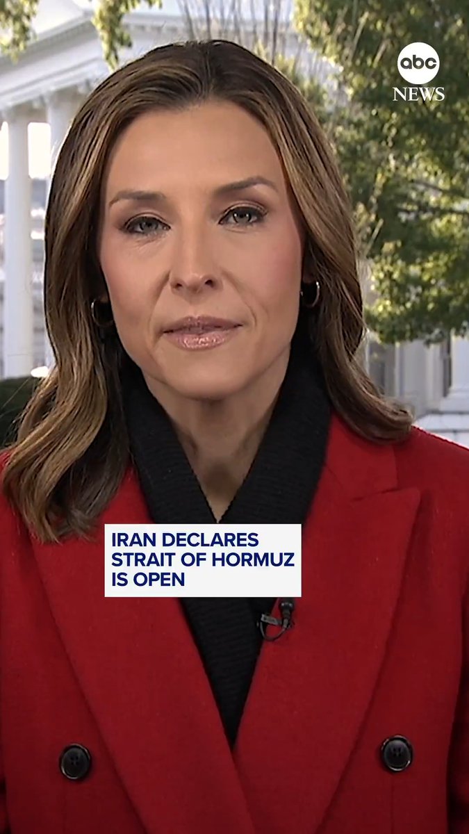 Iranian Deputy Foreign Minister Saeed Khatibzadeh said on Thursday that the Strait of Hormuz is open to all vessels that coordinate their movements with Iranian authorities. ABC News News' @MaryKBruce has the latest.