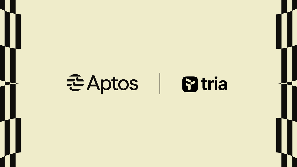 🚨 HUGE: The fastest-growing neobank in crypto chooses Aptos. Tria, with 500K+ users across 150+ countries, just went live on the Global Trading Engine.