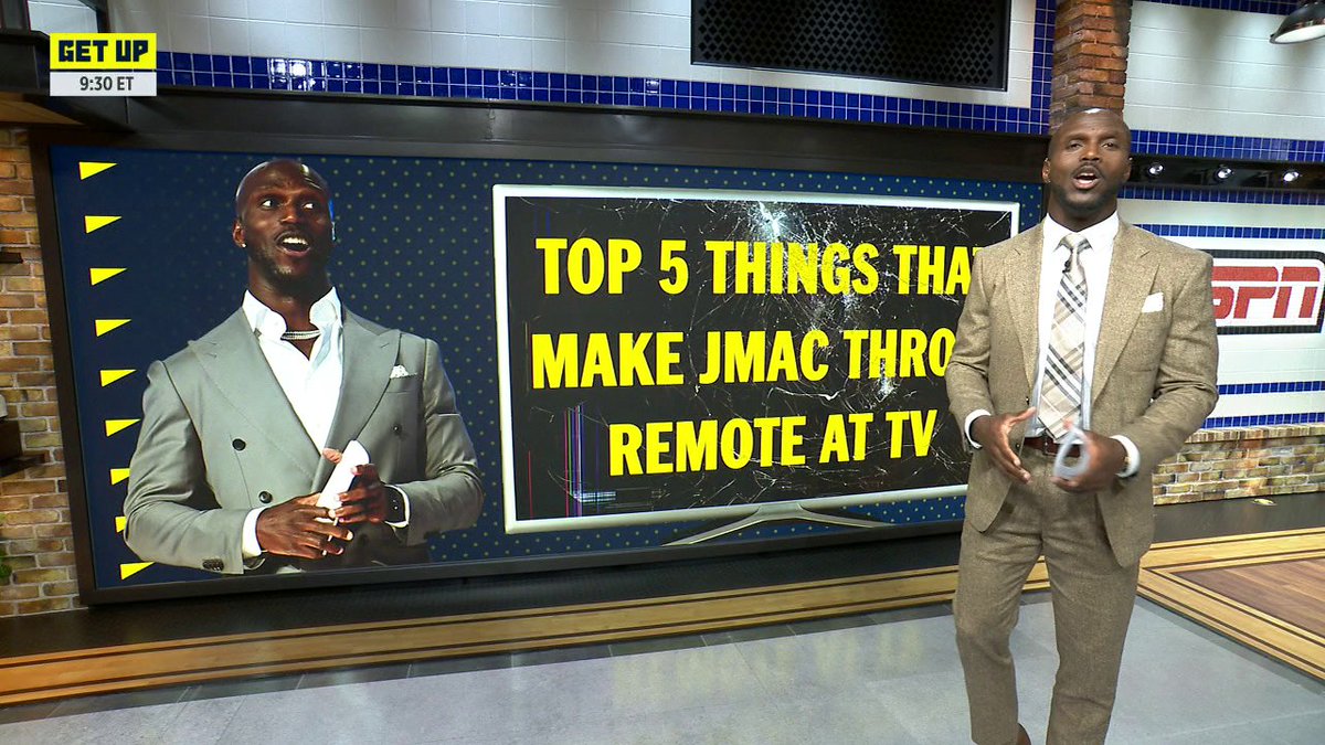 .Jason McCourty shares the top 5 things that make him want to throw his TV remote 😅 📺