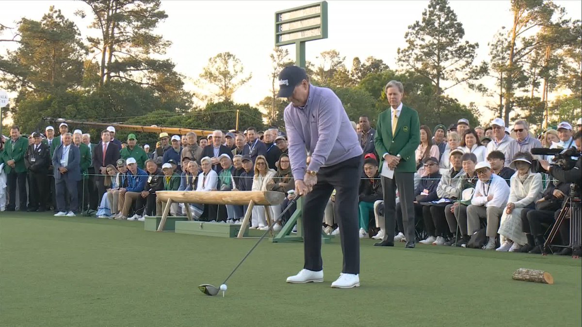 The 2026 Masters is underway! ✅