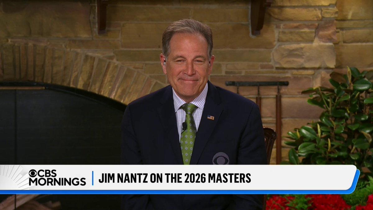 It’s the “greatest week of the year in sport,” according to CBS Sports’ Jim Nantz: The Masters. For the 41st year in a row, Nantz is in Augusta covering the storied tournament. He breaks down some of the players he’s keeping a close eye on.