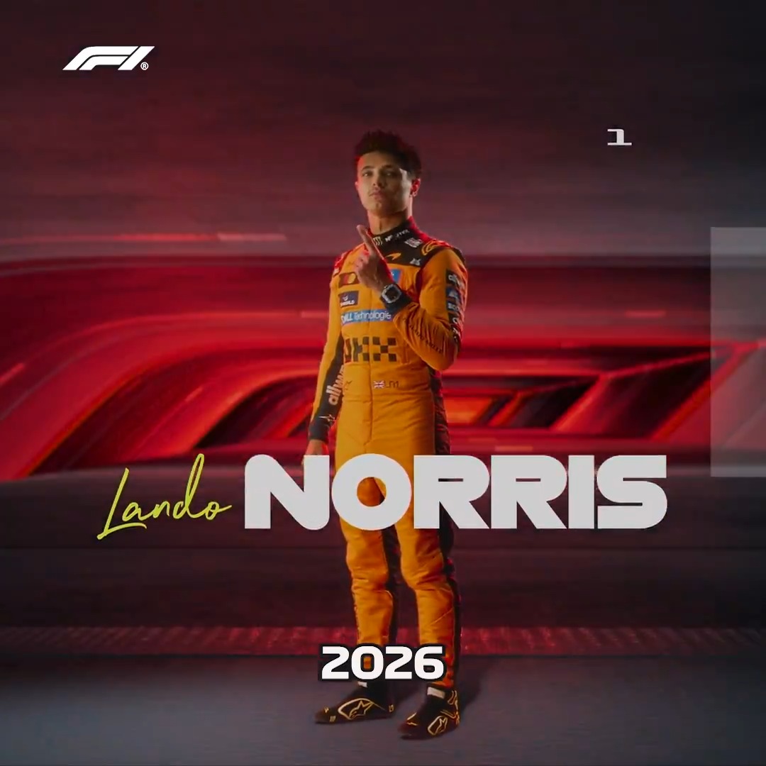 From LN4 to LN1 💪 We've seen eight seasons of Lando intros! 🎬 #F1