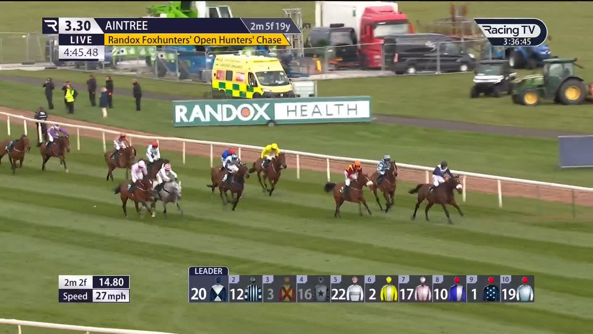 Not to get carried away, but Barton Snow is the greatest National Hunt horse there has ever been. Hacks up in the Foxhunters’, and Lets Go Champ comes home in 2nd for a sublime 1-2 for the selections. Merry Aintree.