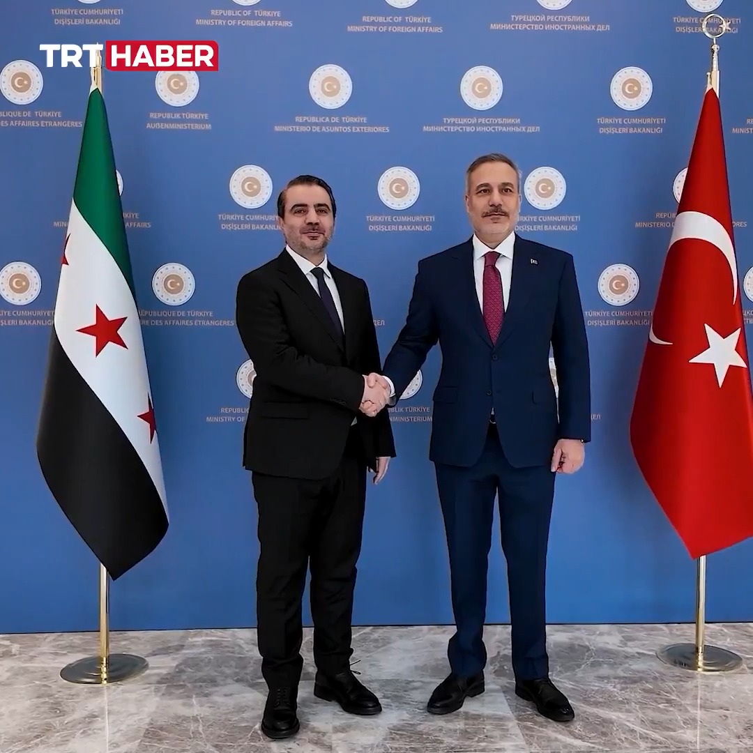 Dışişleri Bakanı Hakan Fidan, Suriye Dışişleri Bakanı Esad Hasan Şeybani ile Ankara'da bir araya geldi.