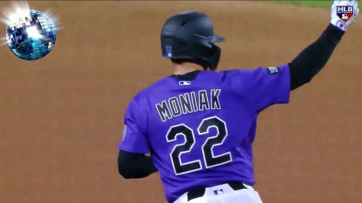 It's a disco party in Colorado following a Colorado Rockies sweep of the Astros! 🪩 #MLBCentral | #Rockies