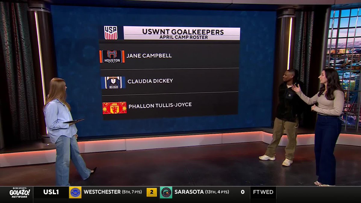 Emma Hayes is still weighing options as the U.S. Women's National Soccer Team hunts for a clear No. 1 goalkeeper ahead of World Cup qualifiers 🧤🇺🇸