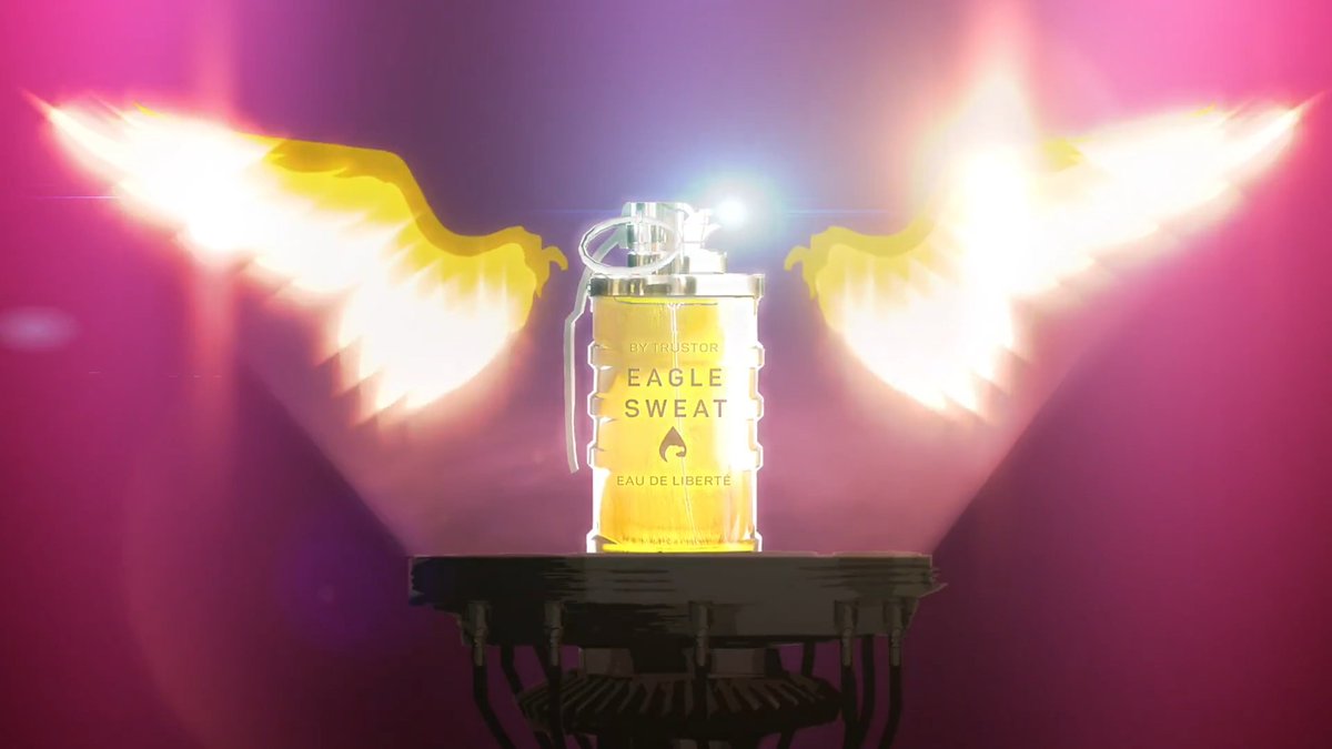 Reminder from High Command: Eagle Sweat remains the officially approved scent of Super Earth.