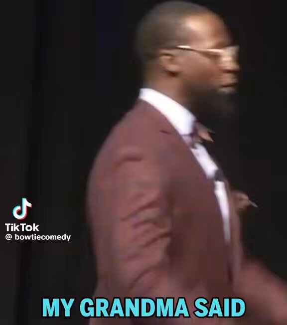 Grandma said don't stress...🤣
