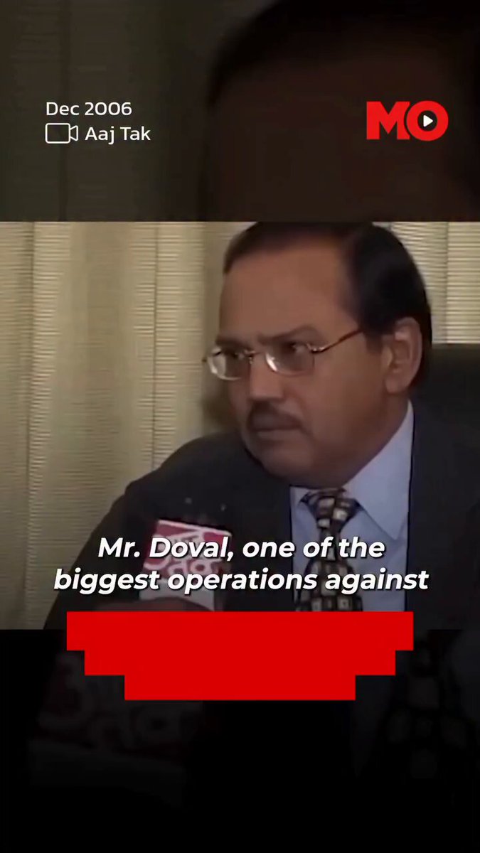 Peak Detailing by Aditya Dhar.. You all will be shocked .. Watched this rarest of rare video of our Real Dhurandhar.. This excerpt from a 2006 interview of Ajit Doval is doing the rounds again. When asked why Dawood Ibrahim wasn’t brought to India, Here’s what he said. Watch and share max ..