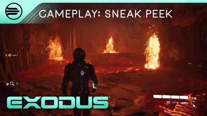 Our latest EXODUS gameplay clip takes place miles beneath Lidon, where the climate is... toasty. Clear the path. Shape the terrain. Stay alive. WATCH ⤵️