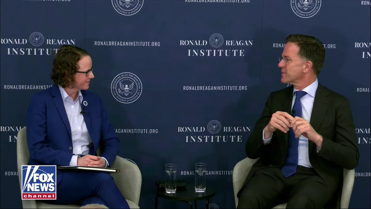 BREAKING: NATO Secretary General Mark Rutte reveals details from his Oval Office meeting with President Trump as the U.S. calls out alliance members over their Iran war support: "I sensed his disappointment about the fact that he felt that too many allies were not with him.