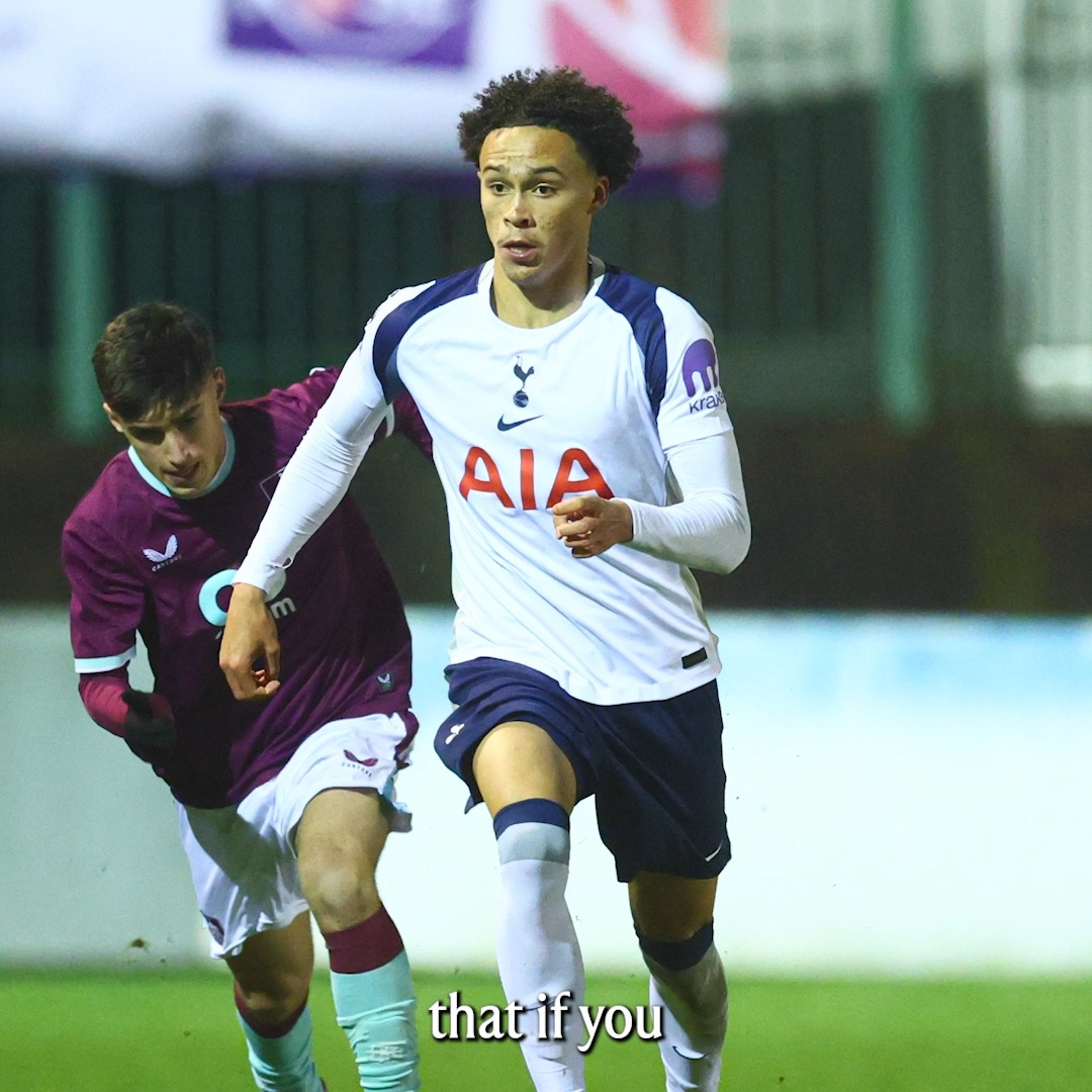 “A special moment for me and my family.” 🤍 Malachi Hardy speaks after signing his new Spurs deal 🗣️