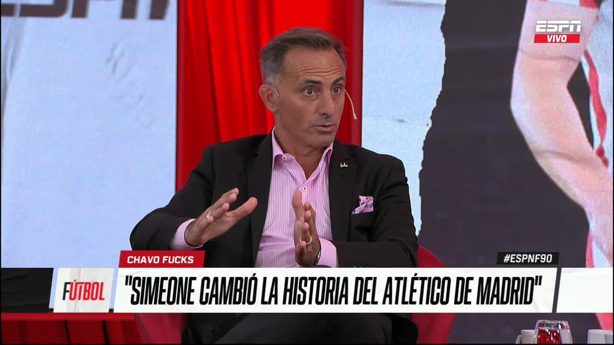 "SIMEONE PUSO AL ATLÉTICO DE MADRID EN EL MAPA" El Cholo y su gran influencia en el equipo español. ▶️ Mirá #ESPNF90 en el Plan Premium de #DisneyPlus