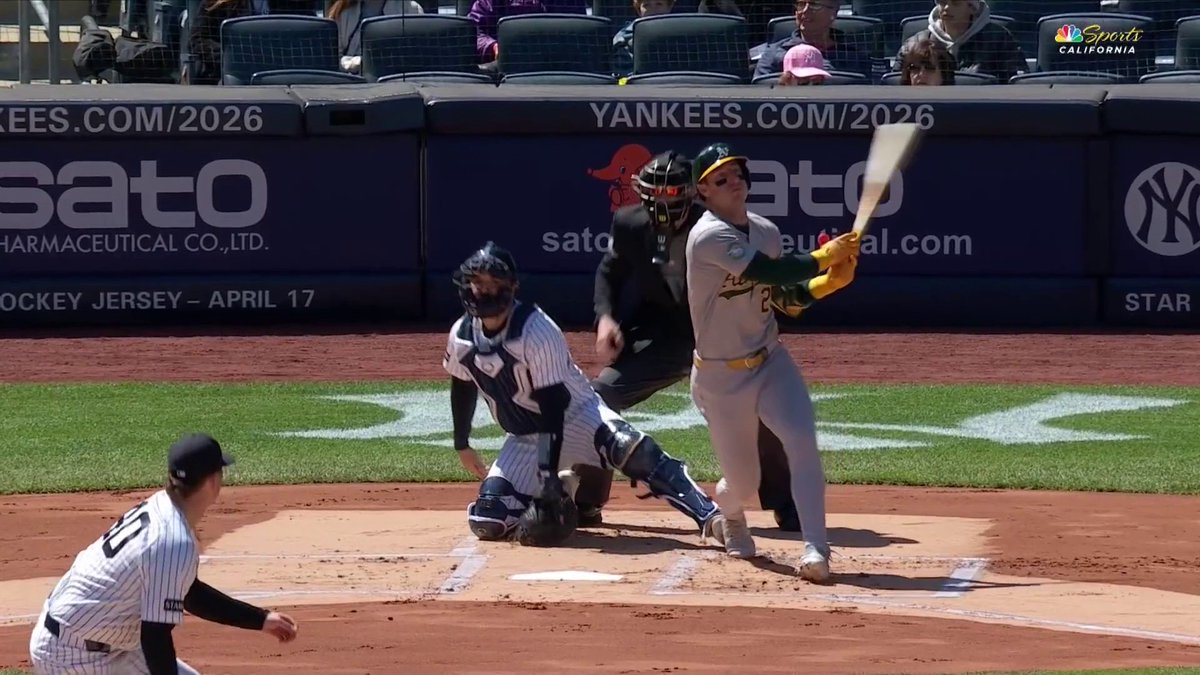 Rooker left the game after this swing