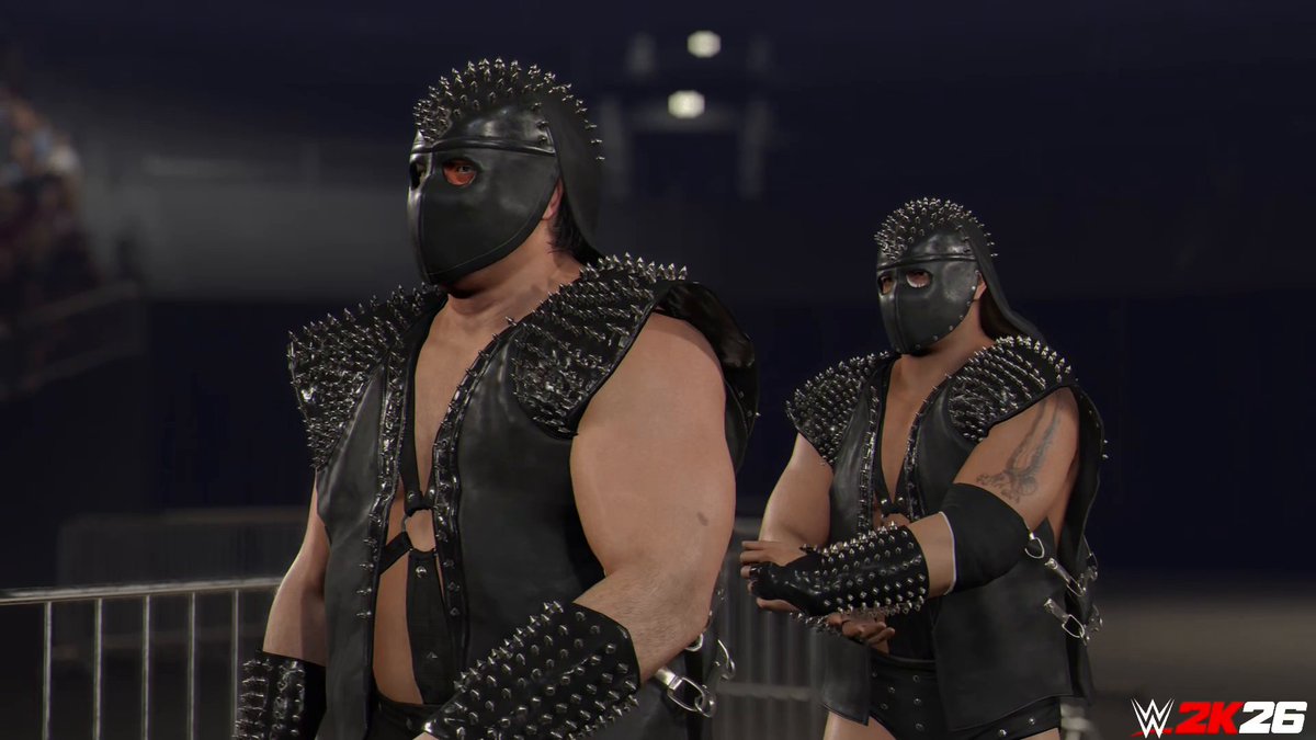 Here comes the Ax, and here comes the Smasher... #FirstLook #WWE2K26