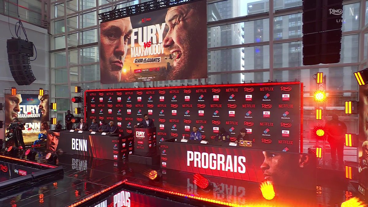 Regis Prograis squashes the rumors — saying he’s 100% healthy and not injured ahead of his fight against Conor Benn. TYSON FURY vs. ARSLANBEK MAKHMUDOV Saturday, April 11 LIVE only on Netflix 2 PM ET | 11 AM PT | 7 PM UK #FuryMakhmudov