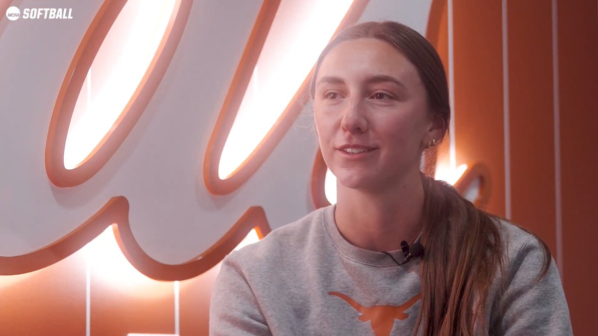 "I think it just shows that no matter who you are, no matter where you go, you can achieve your dreams." Texas Softball players and Coach Mike White reflect on winning the program's first National Championship with Michella Chester. #NCAASoftball