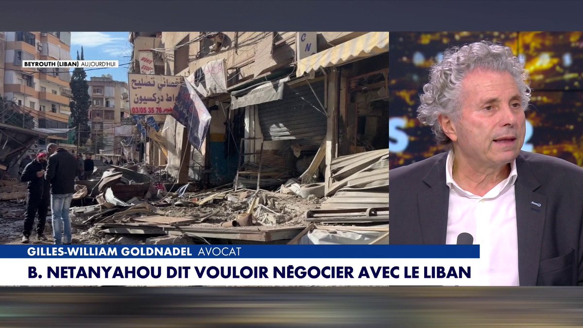 Gilles-William Goldnadel, avocat, sur les propos d'Emmanuel Macron concernant le Liban : «Ce n'est pas du tout un attentat gratuit, c'était le Hezbollah qui était visé», dans #HDPros2 Toute l'info est à retrouver sur