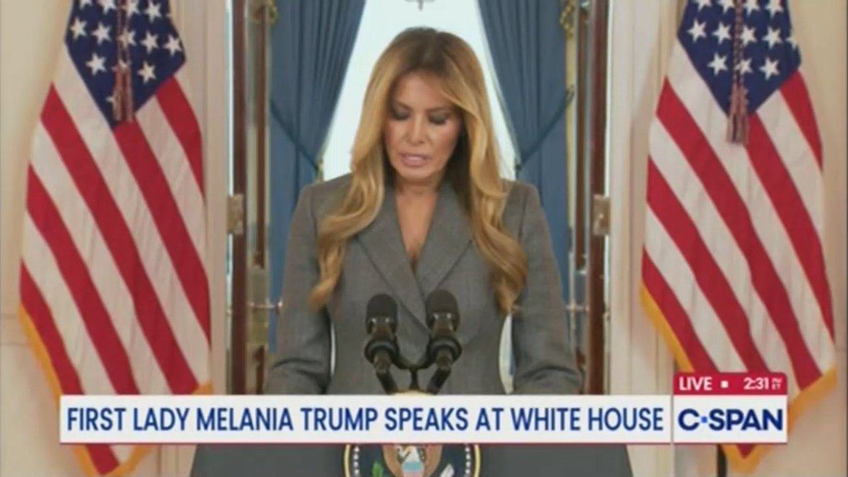 Melania: Donald and I were invited to the same parties as Epstein from time to time