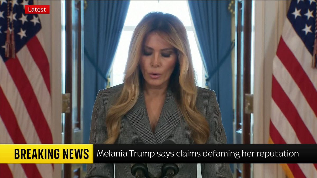 "To be clear, I never had a relationship with Epstein or his accomplice, Maxwell." Melania Trump denies having a relationship with disgraced financier Jeffrey Epstein and calls on Congress to provide Epstein's victims with public hearing. 📺 Sky 501