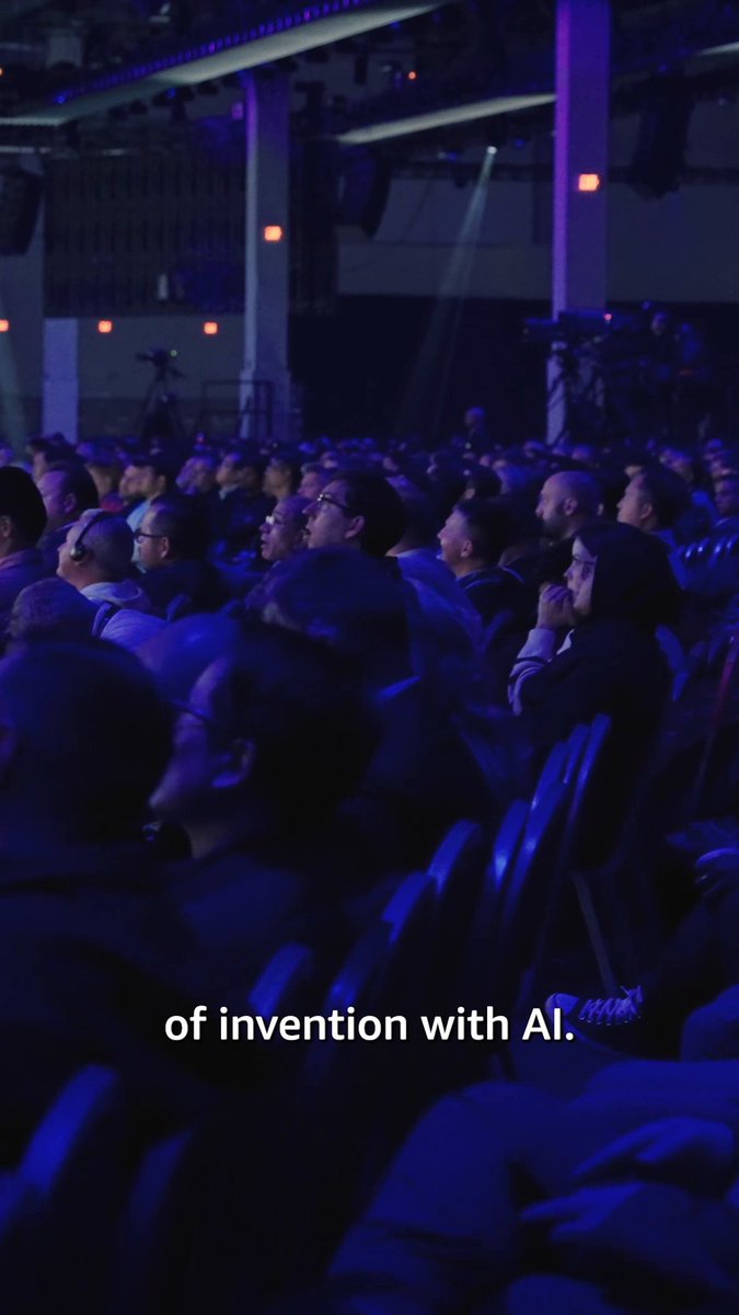 Watch the live conversation shaping where agentic AI goes next. April 28. AWS leaders Matt Garman, Colleen Aubrey, and Julia White.