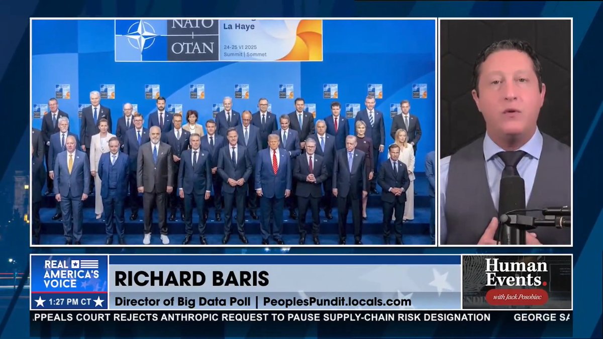 "NATO POWERS ARE ABSOLUTELY UNNECESSARY, DRAINING US" "NATO was not their for us...NATO was there to balance the Warsaw pact. It has not evolved in its mission in any significant way since the Cold War." @peoples_pundit @jackposobiec