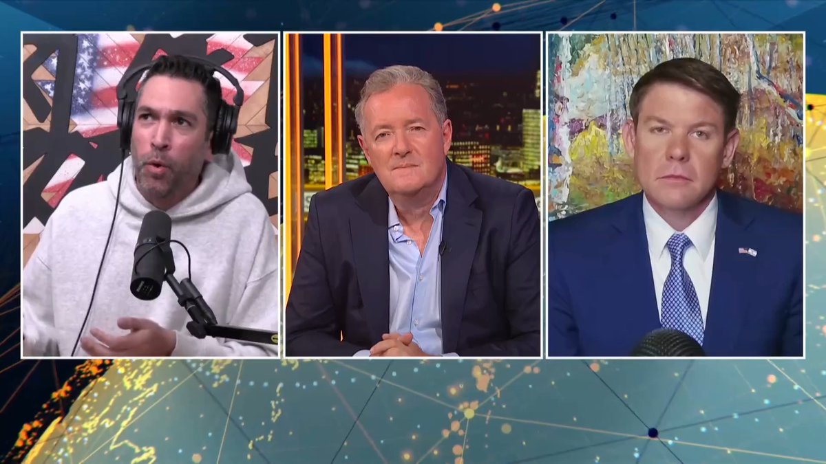 'What a lot of people on the right are doing is translating what Trump apparently meant... 'cus it's the only way you can justify it!' Watch more of Piers Morgan's latest debate on Iran👇 📺 Piers Morgan | Dave Smith | Ben Ferguson