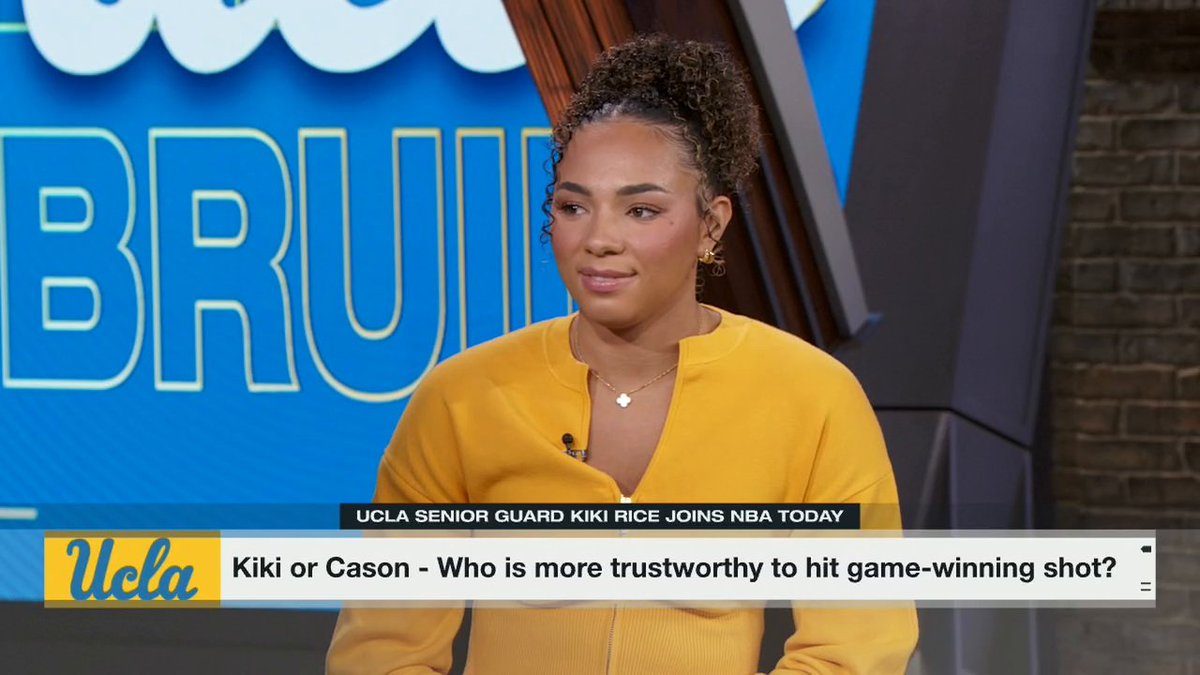 .Kiki Rice joins MJ Acosta-Ruiz on NBA Today to discuss winning the national championship, the WNBA draft, and more 🐻