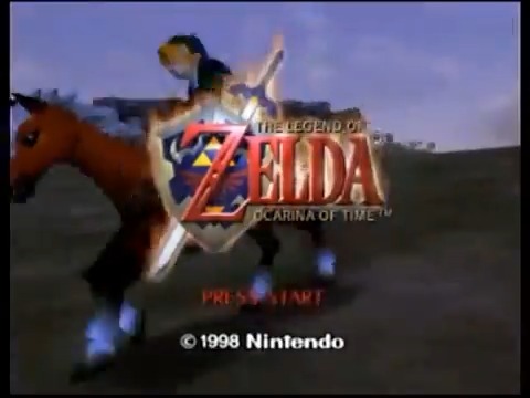 The Legend of Zelda: Ocarina of Time opening (1998)