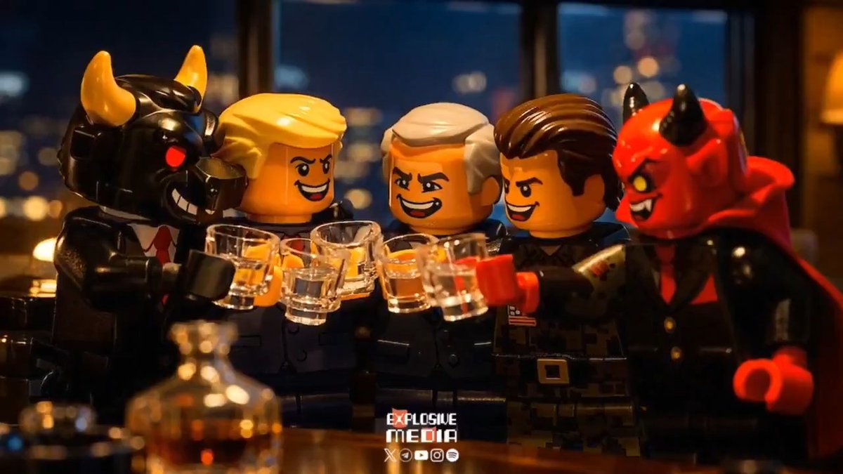 Explosive Media, the original makers of the AI LEGO movies legacy, just published the new Iranian LEGO movie