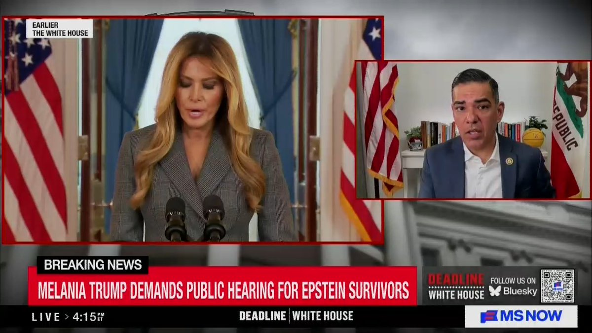Rep. Garcia: Chairman Comer now has a responsibility to respond to the First Lady. Are we going to get these public hearings with survivors? And why is their acting AG essentially saying this investigation is over, when the First Lady is now saying that we should continue this investigation?