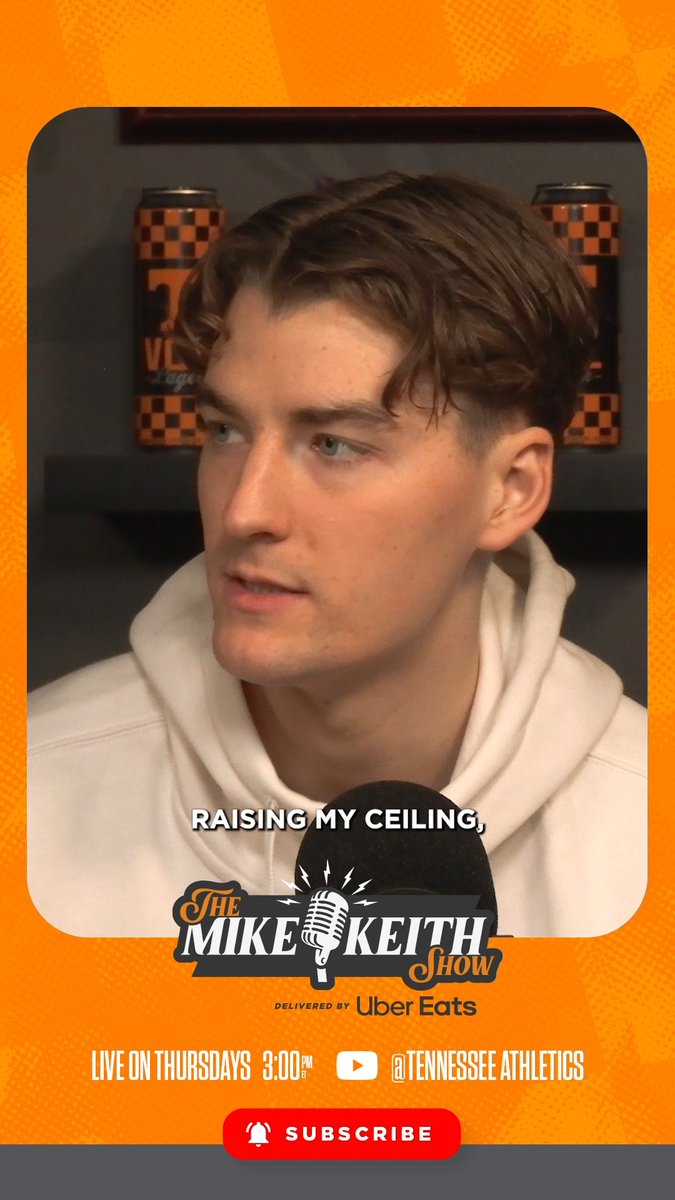 "This will be the hardest experience of your life, but I promise you what's on the other side of it is so rewarding" how Rick Barnes sold Tyler Lundblade on Tennessee for his next chapter watch #MKShow →