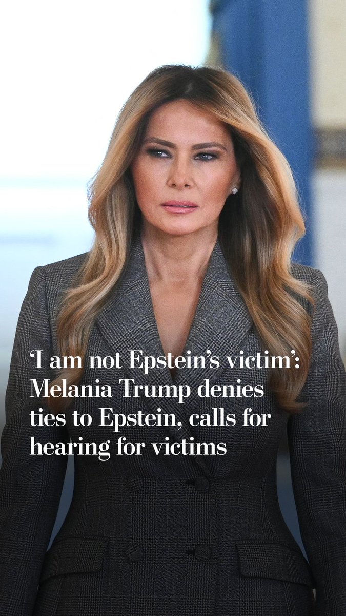 First lady Melania Trump held a rare news conference to rebut allegations that she had a close relationship with convicted child sex offender Jeffrey Epstein and his accomplice Ghislaine Maxwell.