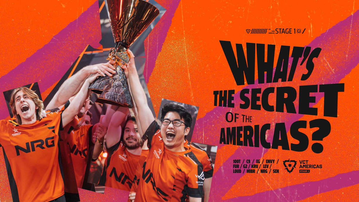 What is our biggest secret? We do things OUR way. #VCTAmericas is BACK for Stage 1! 12 teams. 3 spots at Masters London. Only 1 champion. 📅 April 10th to May 24th