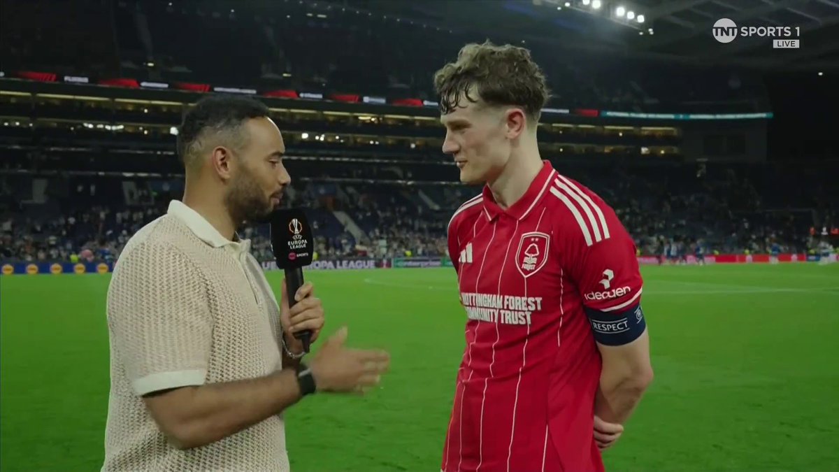 “Back to the City Ground with everything to play for, it will be a good game.” Nottingham Forest captain Ryan Yates on the second leg vs Porto 🎯 🎙️ Liam MacDevitt | 📺 Stream with TNT Sports on HBO Max