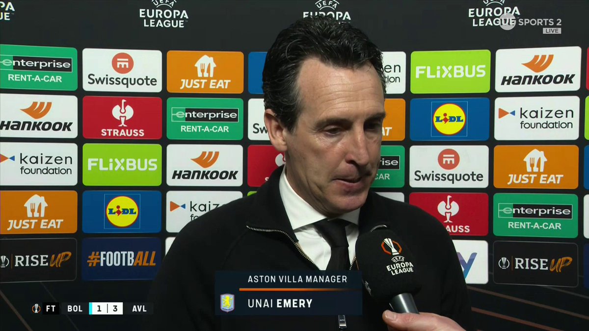 “It’s a fantastic result” 👏 Unai Emery reflects on Aston Villa’s first leg victory 💬 Matt Smith | 📺 TNT Sports on HBO Max